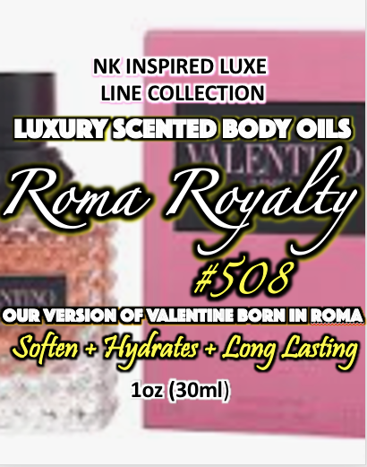 NK INSPIRED LUXE LINE SHEA BODY BUTTERS & OIL COLLECTION -  #509- PARADOX GLOW -  OUR VERSION OF VALENTINO BORN IN ROMA (Copy)