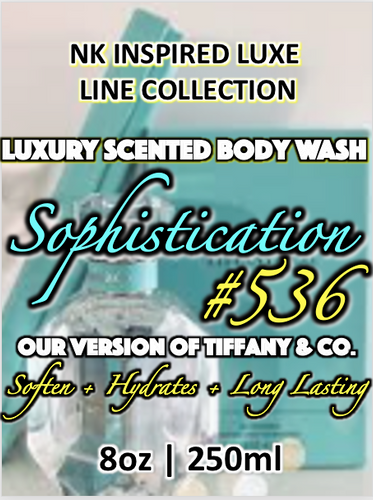 NK INSPIRED LUXE LINE SHEA BODY BUTTERS & OIL COLLECTION - #536 - SOPHISTICATION -OUR VERSION OF TIFFANY BLUE