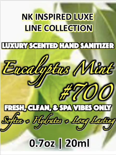 NK INSPIRED LUXE LINE SHEA BODY BUTTERS & OIL COLLECTIONS-#700-EUCALYPTUS MINT