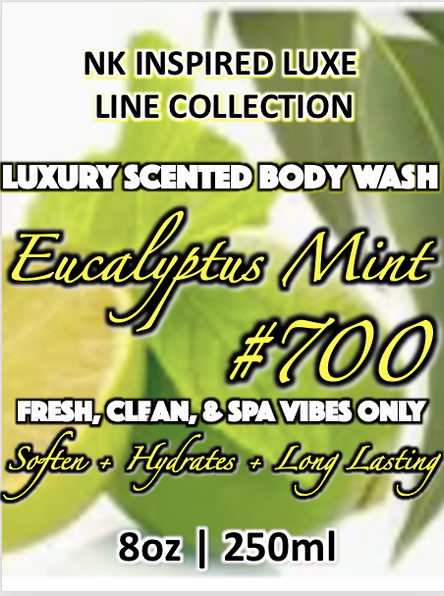 NK INSPIRED LUXE LINE SHEA BODY BUTTERS & OIL COLLECTIONS-#700-EUCALYPTUS MINT