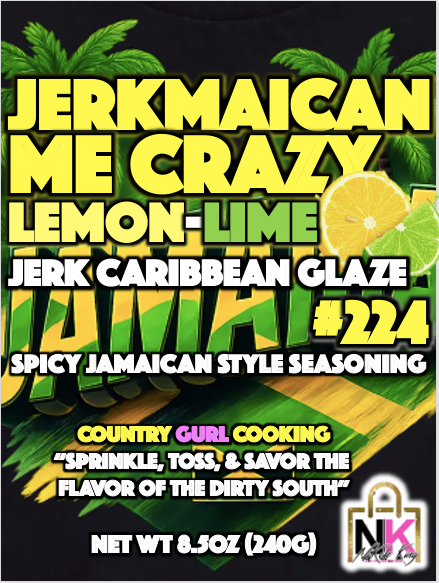 THE JERKMAICAN ME CRAZY DRY RUB & MARINADE GLAZES CARIBBEAN COLLECTION