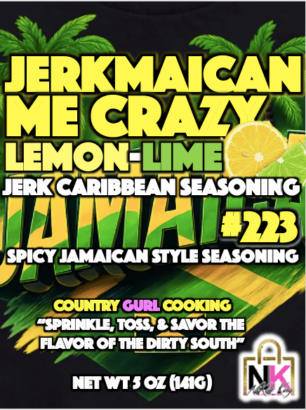 THE JERKMAICAN ME CRAZY DRY RUB & MARINADE GLAZES CARIBBEAN COLLECTION