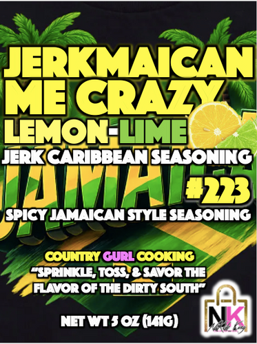 THE JERKMAICAN ME CRAZY DRY RUB & MARINADE GLAZES CARIBBEAN COLLECTION