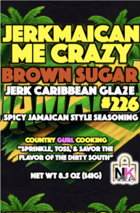 THE JERKMAICAN ME CRAZY DRY RUB & MARINADE GLAZES CARIBBEAN COLLECTION