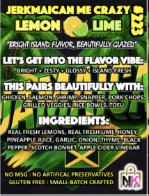 THE JERKMAICAN ME CRAZY DRY RUB & MARINADE GLAZES CARIBBEAN COLLECTION