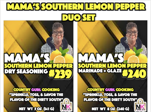 MAMA'S SOUTHERN SEASONING & SAUCES COLLECTION