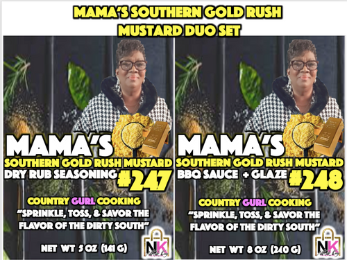 MAMA'S SOUTHERN SEASONING & SAUCES COLLECTION