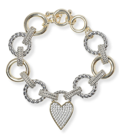 THE LUXE NK GLAM GIRL LUXURY JEWELRY COLLECTION -SILVER/GOLD HEART COLLECTION-VOLUME 1