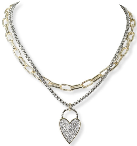 THE LUXE NK GLAM GIRL LUXURY JEWELRY COLLECTION -SILVER/GOLD HEART COLLECTION-VOLUME 1
