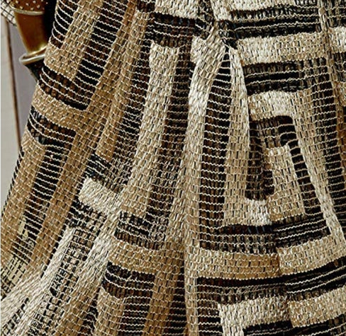 THE LUXE NK GLAM GIRL LUXURY HOME DECOR - NK GLAM LUXURY FASHION CURTAINS - HDC500