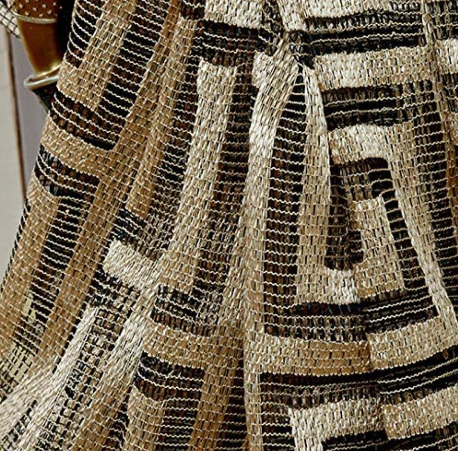 THE LUXE NK GLAM GIRL LUXURY HOME DECOR - NK GLAM LUXURY FASHION CURTAINS - HDC500