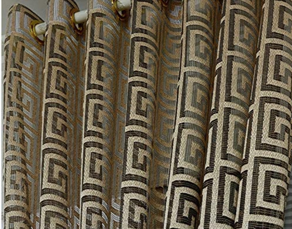 THE LUXE NK GLAM GIRL LUXURY HOME DECOR - NK GLAM LUXURY FASHION CURTAINS - HDC500