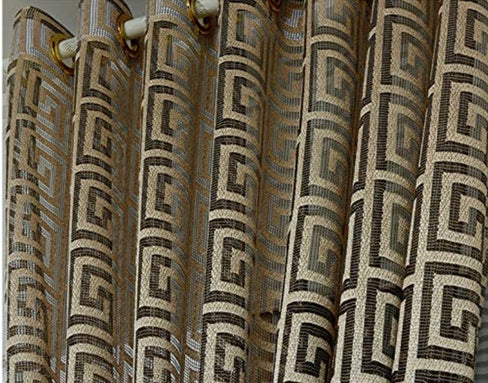 THE LUXE NK GLAM GIRL LUXURY HOME DECOR - NK GLAM LUXURY FASHION CURTAINS - HDC500