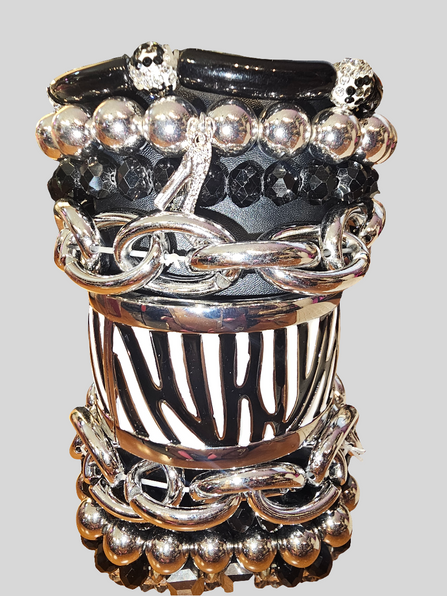 THE LUXE NK GLAM GIRL FASHION DESIGNER JEWELRY - NIKOLE'S CUSTOM STACK SETS - VOLUME 1