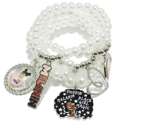 THE LUXE NK GLAM GIRL ACCESSORIES & BELT COLLECTION - GREEK HOOP DANGLE EARRINGS - YE3397