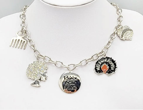 THE LUXE NK GLAM GIRL ACCESSORIES & BELT COLLECTION - GREEK HOOP DANGLE EARRINGS - YE3397