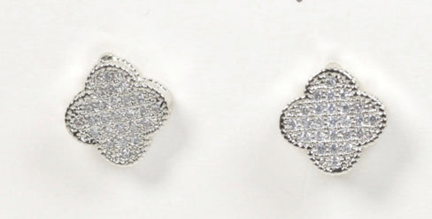 THE LUXE NK GLAM GIRL LUXURY JEWELRY COLLECTION- BELT COLLECTION- CLOVER STUD EARRINGS/BRACELETS/NECKLACES