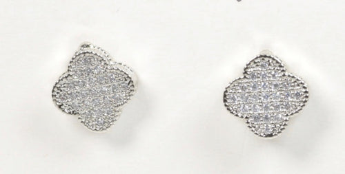 THE LUXE NK GLAM GIRL LUXURY JEWELRY COLLECTION- BELT COLLECTION- CLOVER STUD EARRINGS/BRACELETS/NECKLACES