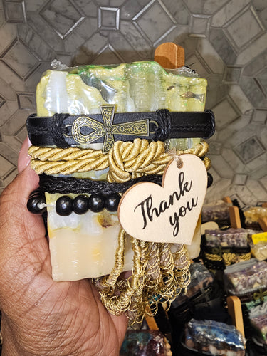 THE LUXE NK GLAM GIRL LUXURY IN HOME CANDLE SET COLLECTIONS- SOAPSETS VOLUME 1