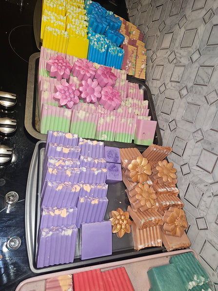 THE LUXE NK GLAM GIRL LUXURY OIL INFUSED SHEA BUTTER SOAPS - VOLUME1-SOAPS