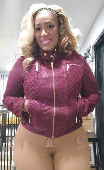 The LUXE NK Suede & Fur Sport Jacket