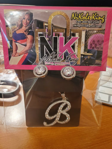 The LUXE NK INITIAL NECKLACE SET - NKJ81