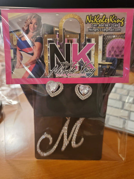 The LUXE NK INITIAL NECKLACE SET - NKJ81