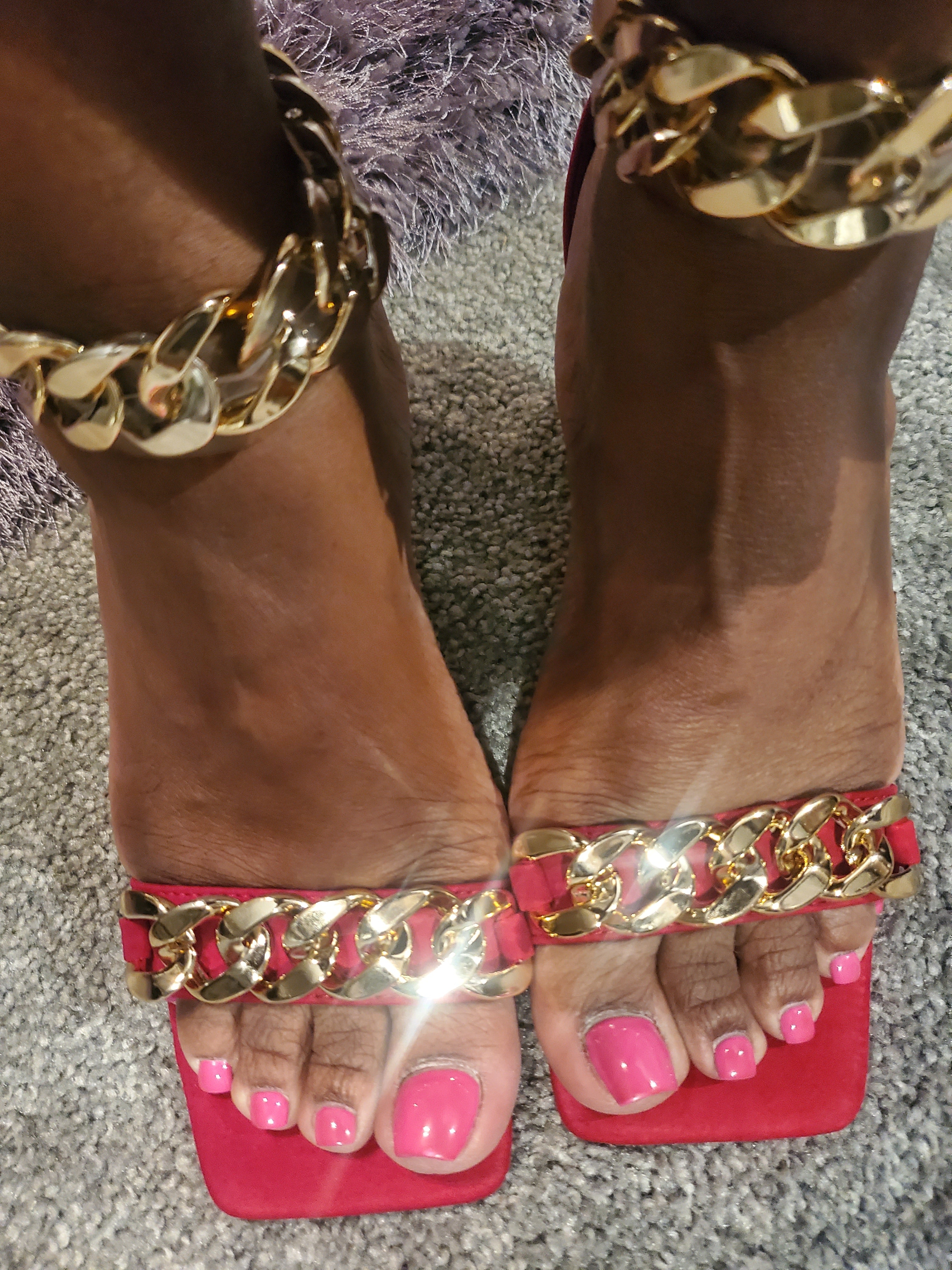 THE LUXE CLASSIC CUBAN LINK HEELS- NKF66