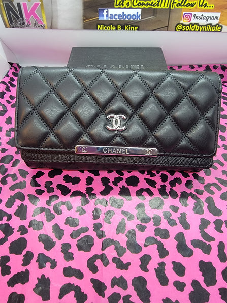 THE LUXE NK GLAM  HIGH FASHION WALLETS - CHANELWALLET