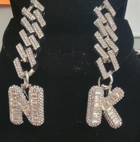 THE LUXE NK GLAM CUSTOM NAME CHARM ICE ONLY NO BEADS INCLUDED - ICE500