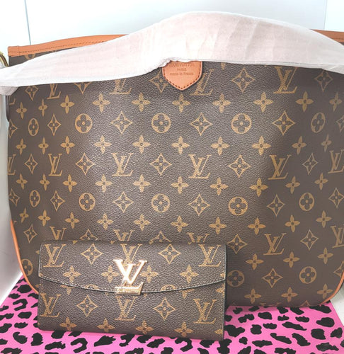 THE LUXE NK GLAM HIGH FASHION HOBO SET - NKLV1008