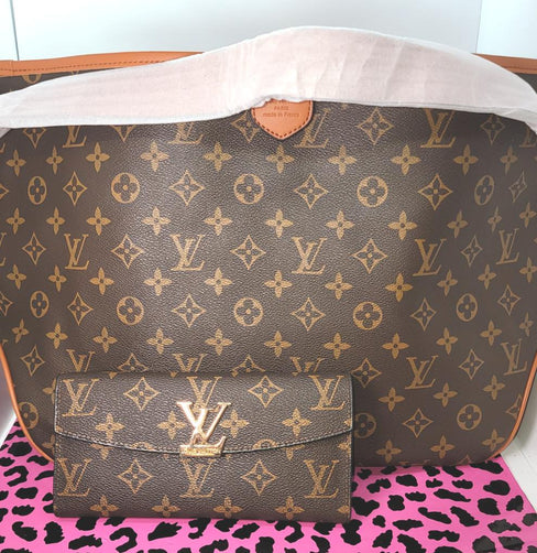 THE LUXE NK GLAM HIGH FASHION HOBO SET - NKLV1008
