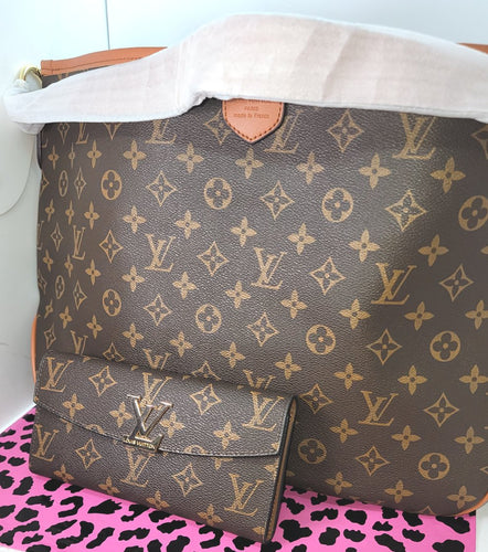 THE LUXE NK GLAM HIGH FASHION HOBO SET - NKLV1008