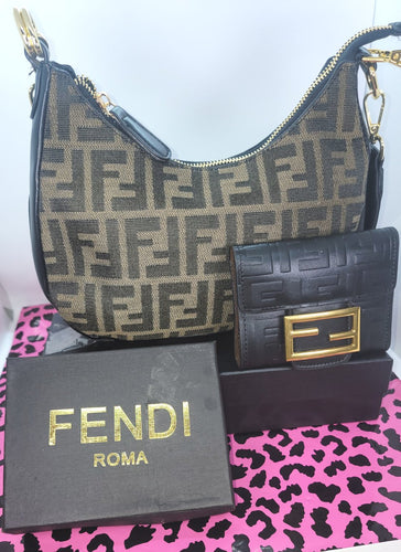 THE LUXE NL GLAM HIGH FASHION CROSSBODY SET - NKFF1015