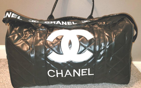 THE LUXE NK GLAM HIGH FASHION QUILTED DUFFLE - NKCH1017