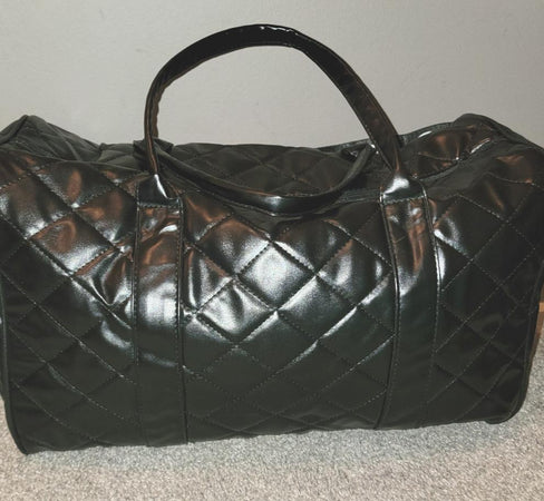 THE LUXE NK GLAM HIGH FASHION QUILTED DUFFLE - NKCH1017