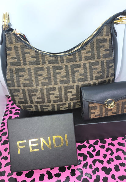 THE LUXE NL GLAM HIGH FASHION CROSSBODY SET - NKFF1015