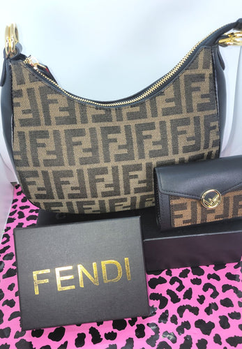 THE LUXE NL GLAM HIGH FASHION CROSSBODY SET - NKFF1015