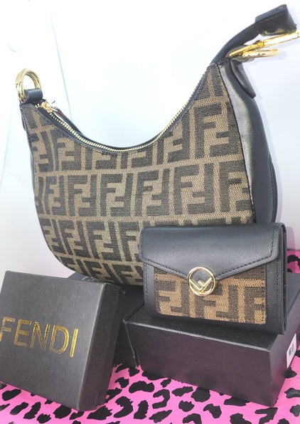 THE LUXE NL GLAM HIGH FASHION CROSSBODY SET - NKFF1015