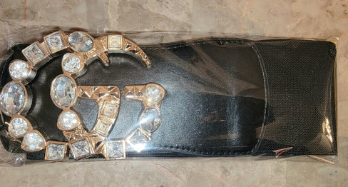 THE LUXE NK GLAM HIGH FASHION STRETCH BELT - NKB1068