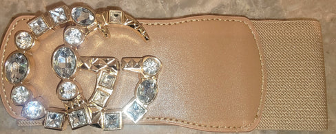 THE LUXE NK GLAM HIGH FASHION STRETCH BELT - NKB1068