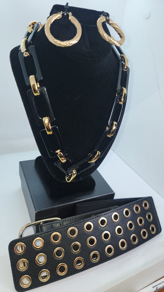 THE LUXE NK GLAM CUSTOM STACK BRACELET SET - STACK309