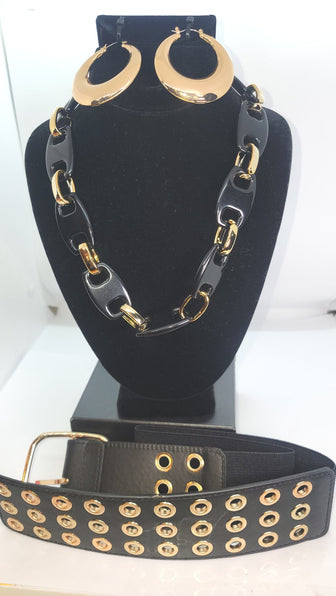 THE LUXE NK GLAM CUSTOM STACK BRACELET SET - STACK309