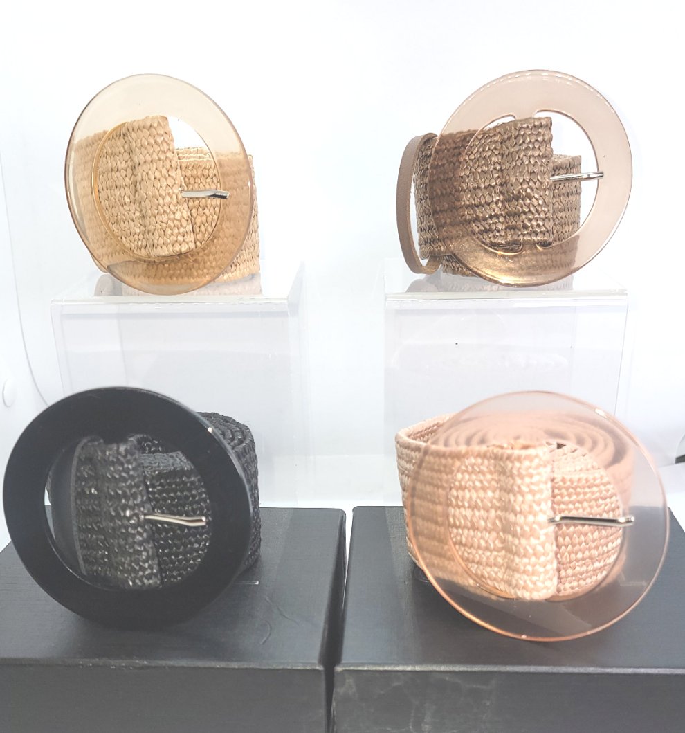 THE LUXE NK GLAM WICKERED STRETCH BELT - NKB