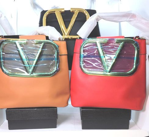 THE LUXE NK GLAM HIGH FASHION "V" BAG - NKVLTN100
