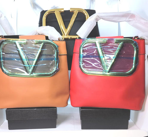 THE LUXE NK GLAM HIGH FASHION "V" BAG - NKVLTN100