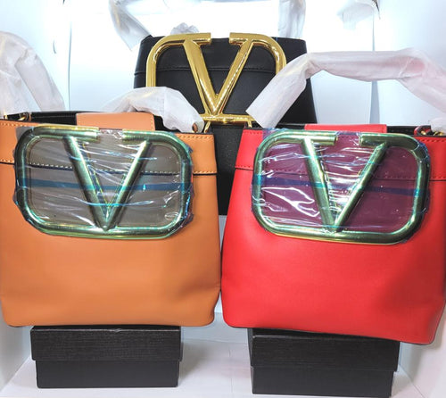 THE LUXE NK GLAM HIGH FASHION "V" BAG - NKVLTN100