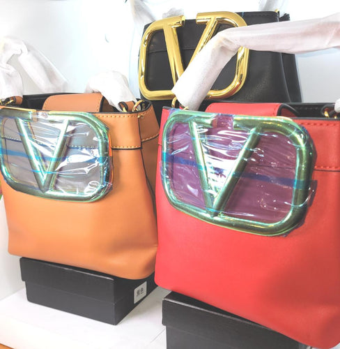 THE LUXE NK GLAM HIGH FASHION "V" BAG - NKVLTN100