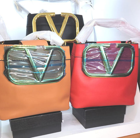 THE LUXE NK GLAM HIGH FASHION "V" BAG - NKVLTN100