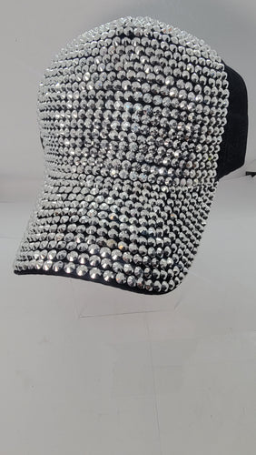 THE LUXE NK GLAM RHINESTONE BLING/BEADED HAT - NKH600